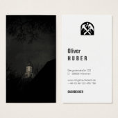 Bavarian Roof Visitekaartje (Voorkant /achterkant)