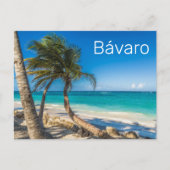 Bavaro Beach Caribbean Dominican Republic Souvenir Feestdagenkaart (Voorkant)