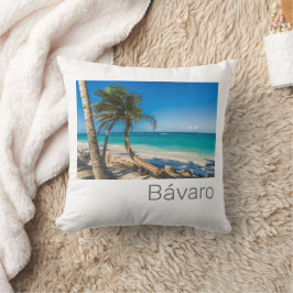 Bavaro Beach Caribbean Dominican Republic Souvenir Kussen