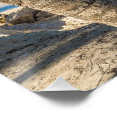 Bavaro Beach Caribbean Dominican Republic Souvenir Perfect Poster (Hoek)