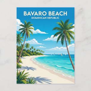 Bavaro Beach Dominicaanse Republiek Briefkaart