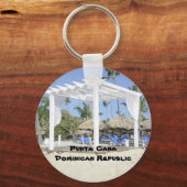 Bavaro Beach op het eiland Punta Cana Sleutelhanger (Voorkant)