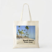Bavaro Beach op het eiland Punta Cana Tote Bag (Voorkant)