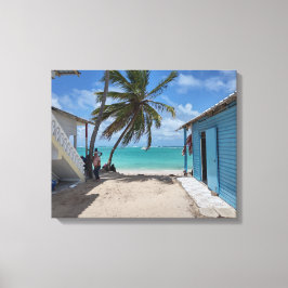 BAVARO BEACH PUNTA CANA #1 OP CANVAS 20 "x 16"
