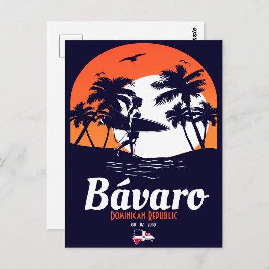 Bávaro Dominicaanse Republiek  Souvenirs Briefkaart (Voorkant / Achterkant)