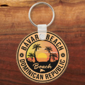 Bávaro Dominicaanse Republiek  Souvenirs Sleutelhanger (Voorkant)