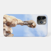 Baviaan aap op de top van een berg Case-Mate iPhone case (Achterkant (horizontaal))