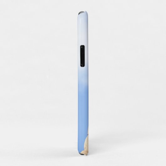 Baviaan aap op de top van een berg Case-Mate iPhone case (Achterkant/rechts)