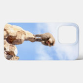 Baviaan aap op de top van een berg Case-Mate iPhone case (Achterkant (horizontaal))