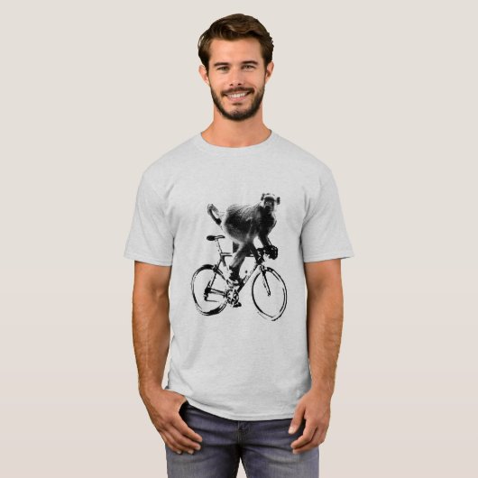 Baviaan Biker T-shirt (Voorkant volledig)