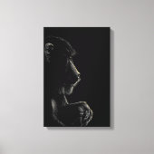Baviaan Canvas Afdruk (Voorkant)