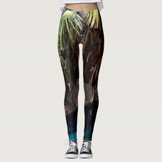 Baviaan in het paradijs, dames Leggings (Voorkant)