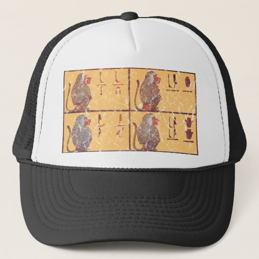 baviaan trucker pet (Voorkant)