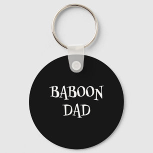 Baviaan vader grappig schattig Halloween baviaan l Sleutelhanger