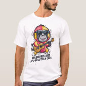Bavianen zijn coole apen! t-shirt (Voorkant)