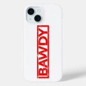Bawdy Stamp Case-Mate iPhone Case (Achterkant)
