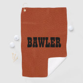 Bawler Baller Golfhanddoek (Insitu)