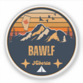 Bawlf, Alberta Sticker (Voorkant)