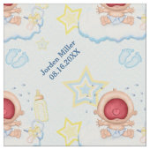 Bawling Baby Boy - Aangepaste tekst Stof (Close Up)