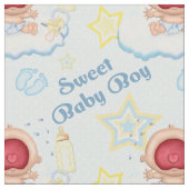 Bawling Baby Boy Stof (Close Up)