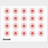 Bawling Baby Het is een meisje Sticker (Vel)