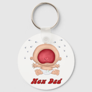 Bawling Baby - nieuwe vader Sleutelhanger