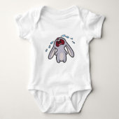 Bawling Bunny Baby Creeper Romper (Voorkant)