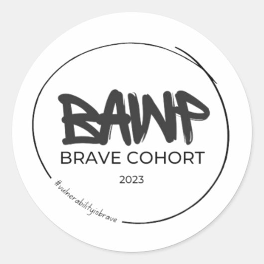 BAWP 2023 Sticker (Voorkant)