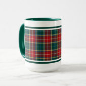 Baxter Clan Tartan Mok (Voorkant links)