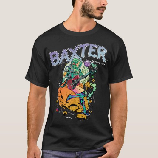 Baxter Cosmonaut Mannen T-Shirt (Voorkant)