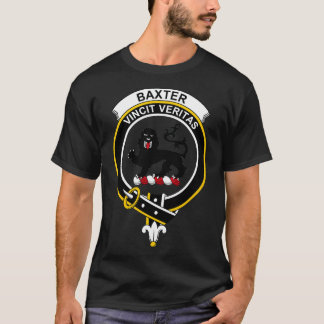 Baxter Crest Tartan Clan Scottish Clan 1 T-shirt