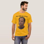 Baxter de schuld geven t-shirt (Voorkant volledig)