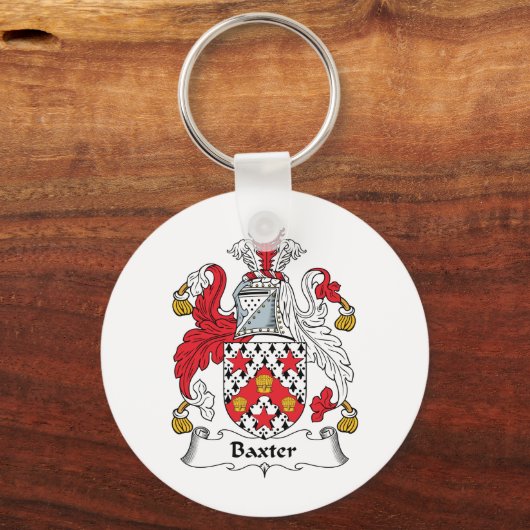 Baxter Family Crest Sleutelhanger (Voorkant)