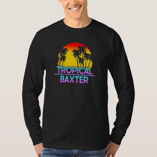 Baxter Minnesota Funny Ironic Weather T-shirt (Voorkant)