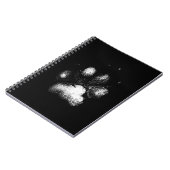 Baxter Paw Print Notitieboek (Linkerzijde)