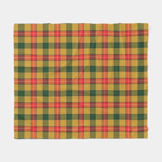Baxter Plaid Fleece Deken (Voorkant (Horizontaal))