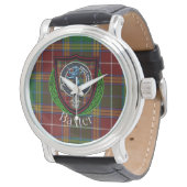 Baxter Schotse Clan Tartan & Crest Horloge (Gekanteld)