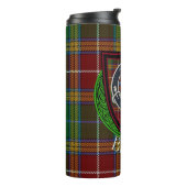 Baxter Schotse Clan Tartan & Wapen Thermosbeker (Gedraaid links)