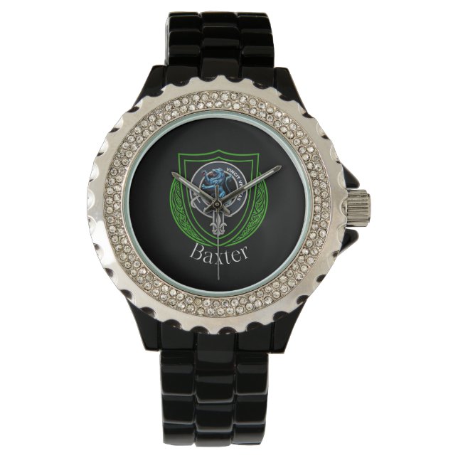 Baxter Scottish Clan Crest Horloge (Voorkant)