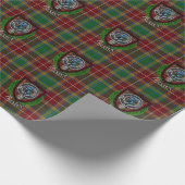 Baxter Scottish Clan Tartan & Crest Cadeaupapier (Hoek)