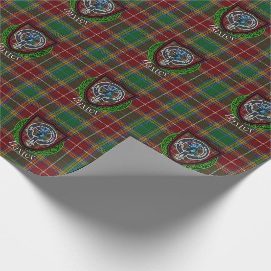 Baxter Scottish Clan Tartan & Crest Cadeaupapier (Hoek)