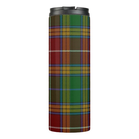 Baxter Scottish Clan Tartan & Crest Thermosbeker (Achterkant)