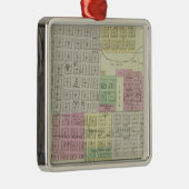 Baxter Springs, Cherokee County, Kansas Metalen Ornament (Rechts)