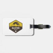 Baxter State Park Maine Bagagelabel (Achterkant horizontaal)