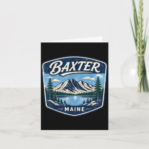 Baxter state park maine bergwandelen kamperen kaart