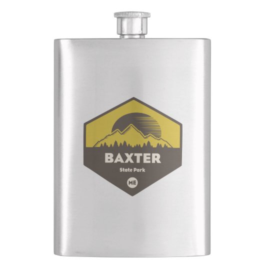 Baxter State Park Maine Flacon (Voorkant)