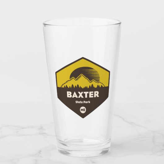Baxter State Park Maine Glas (Voorkant)