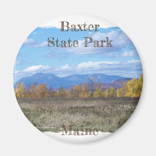 Baxter State Park Maine Magneet (Voorkant)