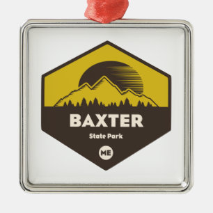 Baxter State Park Maine Metalen Ornament