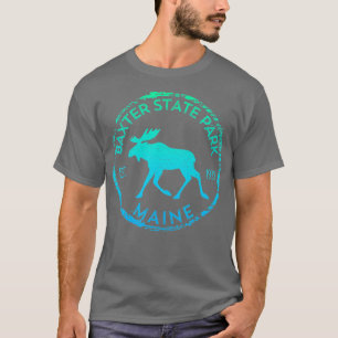 Baxter State Park Maine Moose Outdoor T-shirt